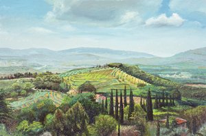 Rolling Hills, Pistoia, Toscana